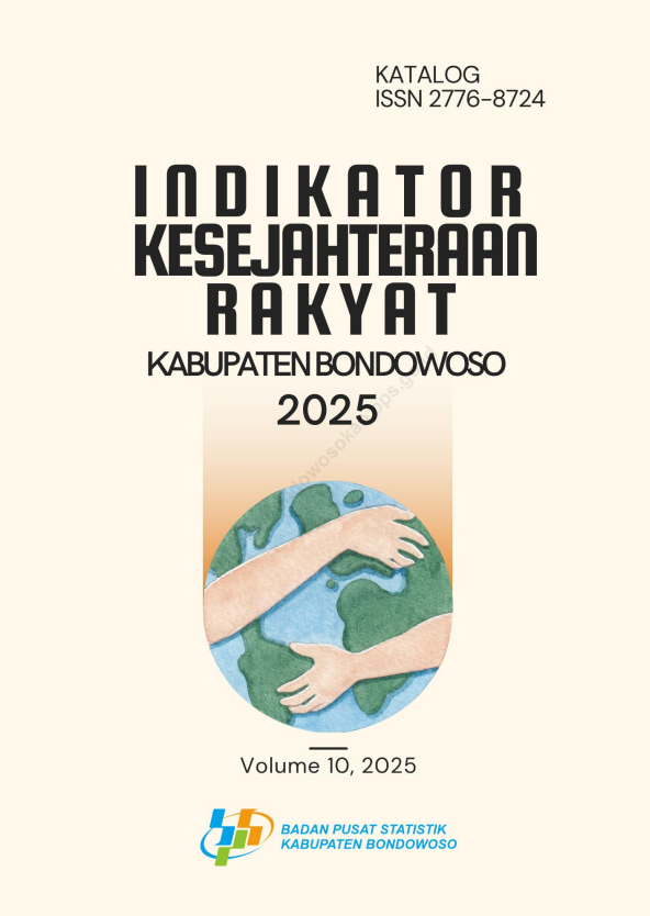 Cover Indikator Kesejahteraan Rakyat Kabupaten Bondowoso 2025
